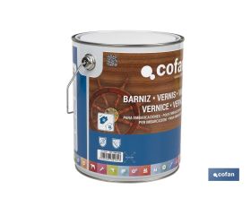 BARNIZ PARA EMBARCACIONES INCOLORO 4 L
