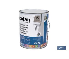 PINTURA ANTIMANCHAS AL DISOLVENTE 4 L
