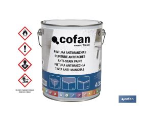 PINTURA ANTIMANCHAS AL DISOLVENTE 4 L