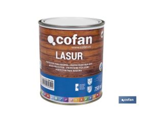 Lasur Protector al Agua para Madera | Acabado Mate | Diferentes Tamaños y Colores