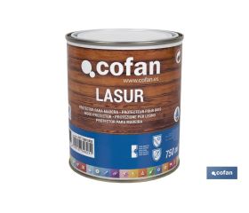 LASUR PROTECTOR AL AGUA PARA MADERA MATE ROBLE 750 ML