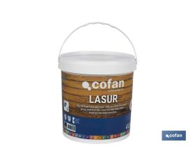 LASUR PROTECTOR AL AGUA PARA MADERA MATE PALISANDRO 4 L