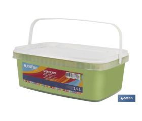 PINTURA PLÁSTICA MONOCAPA Verde Pistacho (2,5 LT