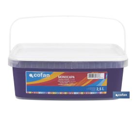 PINTURA PLÁSTICA MONOCAPA Violeta (2,5 LT)