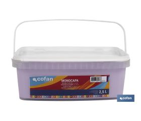 PINTURA PLÁSTICA MONOCAPA Lila (2,5 LT)