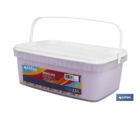 PINTURA PLÁSTICA MONOCAPA Lila (2,5 LT)