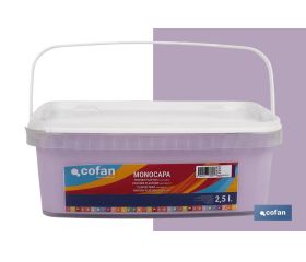 PINTURA PLÁSTICA MONOCAPA Lila (2,5 LT)