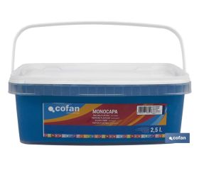 PINTURA PLÁSTICA MONOCAPA Azul Marino (2,5 LT)