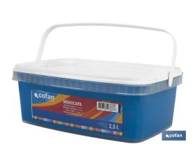 PINTURA PLÁSTICA MONOCAPA Azul Marino (2,5 LT)