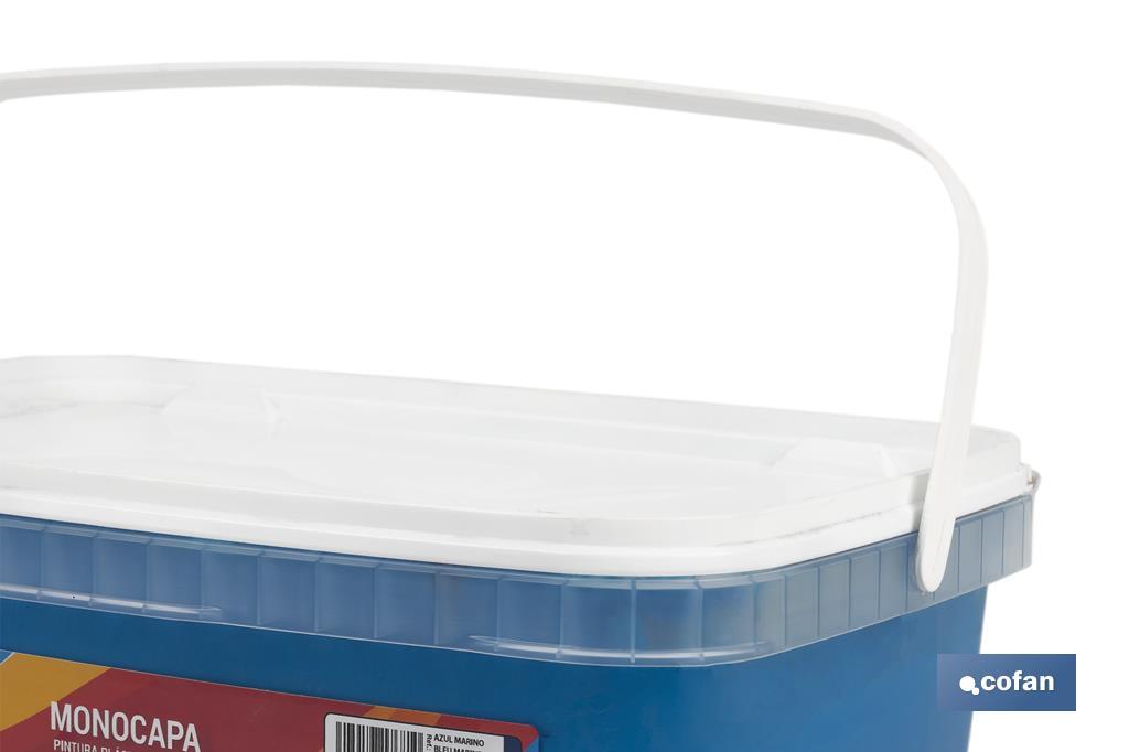 PINTURA PLÁSTICA MONOCAPA Azul Marino (2,5 LT)