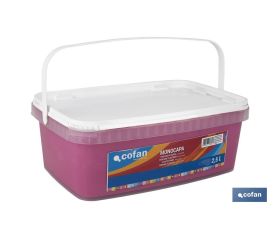 PINTURA PLÁSTICA MONOCAPA Magenta Suave (2,5 LT)