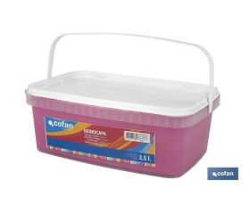 PINTURA PLÁSTICA MONOCAPA Magenta Suave (2,5 LT)