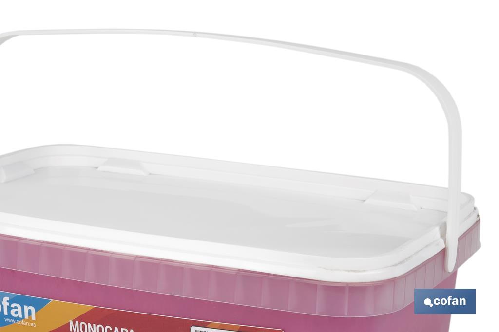 PINTURA PLÁSTICA MONOCAPA Magenta Suave (2,5 LT)