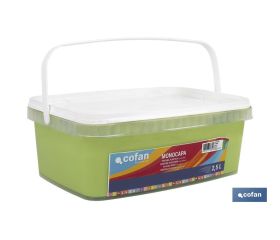 PINTURA PLÁSTICA MONOCAPA Manzana (2,5 LT)