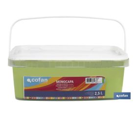 PINTURA PLÁSTICA MONOCAPA Manzana (2,5 LT)