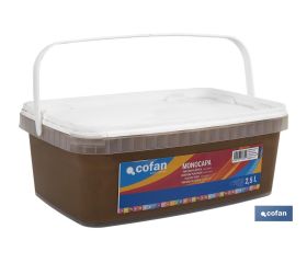 PINTURA PLÁSTICA MONOCAPA Marron Choco. (2,5 LT)