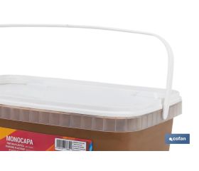 PINTURA PLÁSTICA MONOCAPA Marron Choco. (2,5 LT)