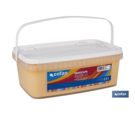 PINTURA PLÁSTICA MONOCAPA Melocoton (2,5 LT)