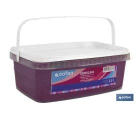 PINTURA PLÁSTICA MONOCAPA Magenta Bohem (2,5 LT)