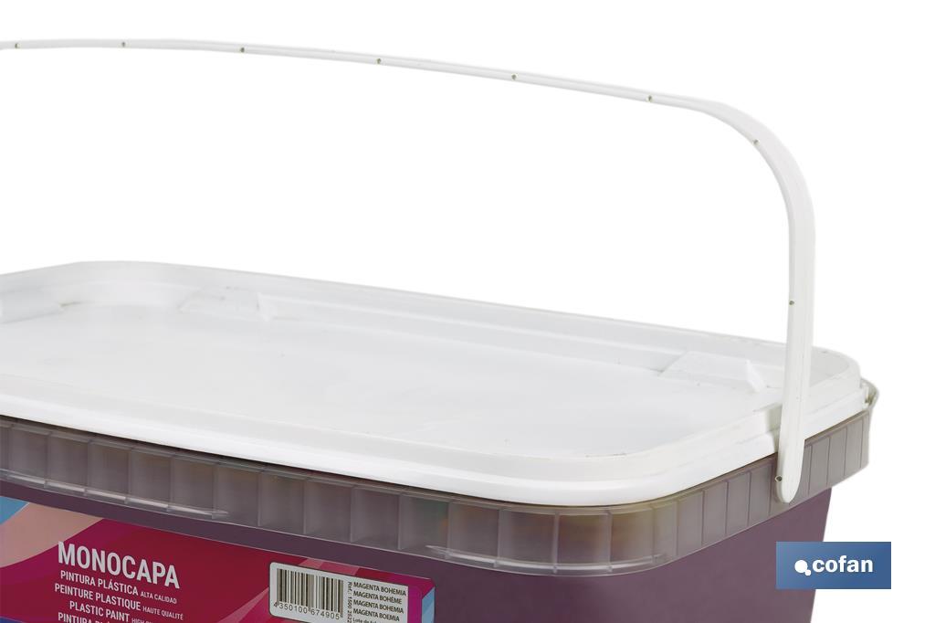 PINTURA PLÁSTICA MONOCAPA Magenta Bohem (2,5 LT)