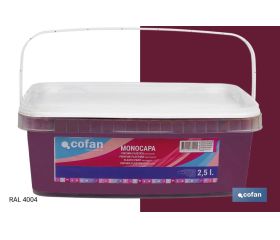 PINTURA PLÁSTICA MONOCAPA Magenta Bohem (2,5 LT)