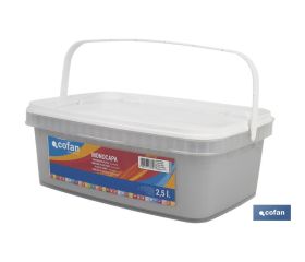 PINTURA PLÁSTICA MONOCAPA Gris Perla (2,5 LT)