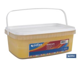PINTURA PLÁSTICA MONOCAPA Amarillo (2,5 LT)