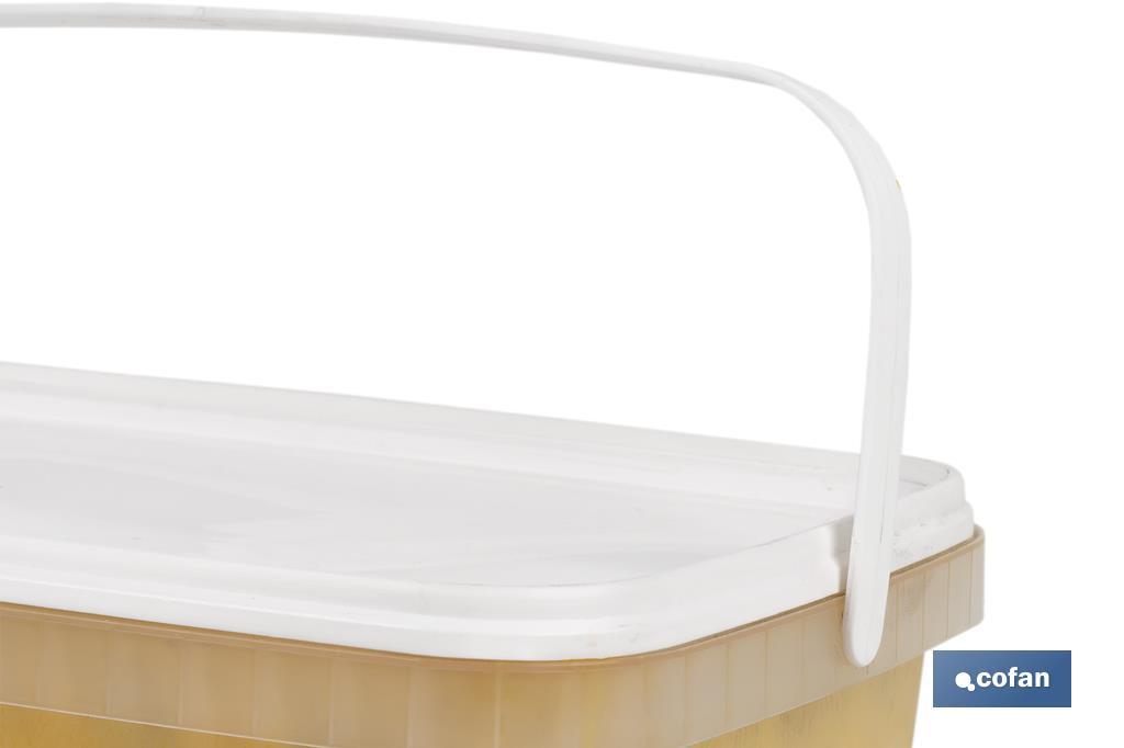 PINTURA PLÁSTICA MONOCAPA Amarillo (2,5 LT)