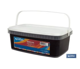 PINTURA PLÁSTICA MONOCAPA Negro (2,5 LT)