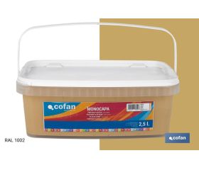 PINTURA PLÁSTICA MONOCAPA Arena (2,5 LT)