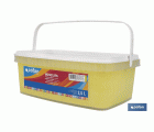 PINTURA PLÁSTICA MONOCAPA Amarillo Limón (2,5 LT)