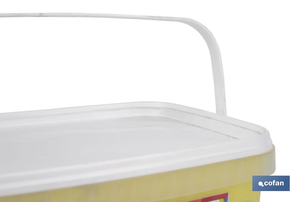 PINTURA PLÁSTICA MONOCAPA Amarillo Limón (2,5 LT)