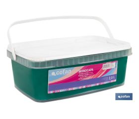 PINTURA PLÁSTICA MONOCAPA Verde Vivo (2,5 LT)