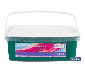 PINTURA PLÁSTICA MONOCAPA Verde Vivo (2,5 LT)