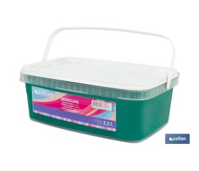 PINTURA PLÁSTICA MONOCAPA Verde Vivo (2,5 LT)