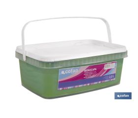 PINTURA PLÁSTICA MONOCAPA Verde Yuca (2,5 LT)