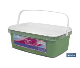 PINTURA PLÁSTICA MONOCAPA Verde Yuca (2,5 LT)
