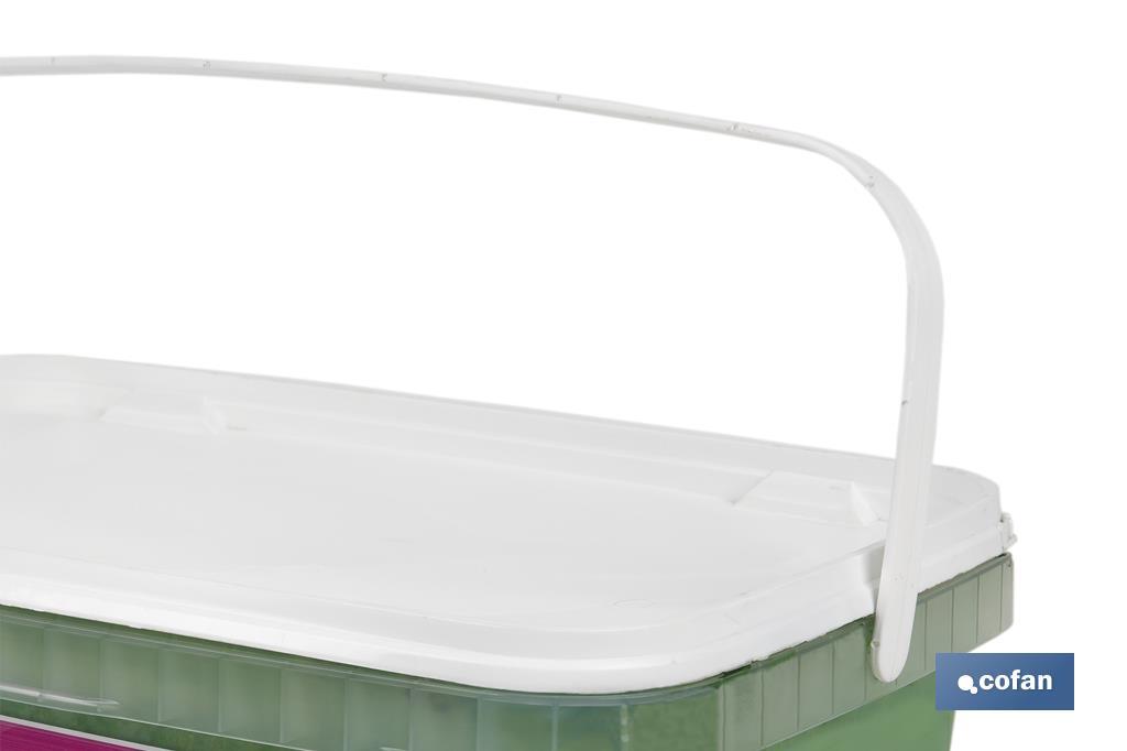 PINTURA PLÁSTICA MONOCAPA Verde Yuca (2,5 LT)