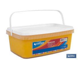 PINTURA PLÁSTICA MONOCAPA Amarillo Medio (2,5 LT)