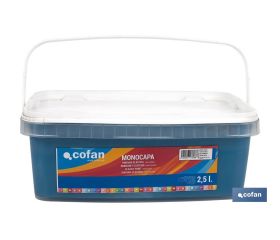 PINTURA PLÁSTICA MONOCAPA Azul Agua (2,5 LT)