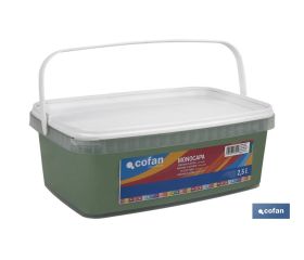 PINTURA PLÁSTICA MONOCAPA Verde Medio (2,5 LT)