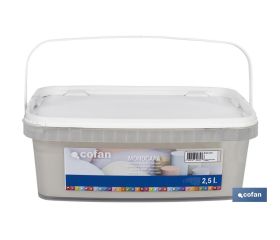 PINTURA PLÁSTICA MONOCAPA GRIS SUAVE 2,5 L