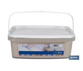 PINTURA PLÁSTICA MONOCAPA PIEDRA SUAVE 2,5 L