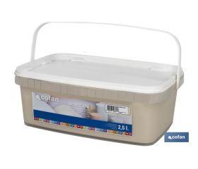 PINTURA PLÁSTICA MONOCAPA PIEDRA SUAVE 2,5 L
