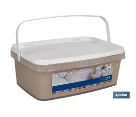 PINTURA PLÁSTICA MONOCAPA PIEDRA MEDIO 2,5 L