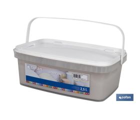 PINTURA PLÁSTICA MONOCAPA GRIS 2,5 L