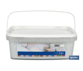 PINTURA PLÁSTICA MONOCAPA VERDE AGUA 2,5 L