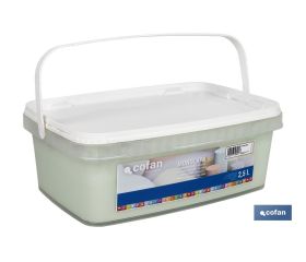 PINTURA PLÁSTICA MONOCAPA VERDE BRISA 2,5 L