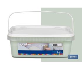 PINTURA PLÁSTICA MONOCAPA VERDE BRISA 2,5 L