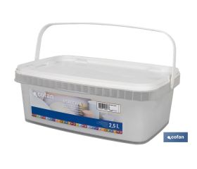 PINTURA PLÁSTICA MONOCAPA BLANCO AURA 2,5 L